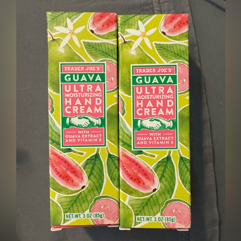 Trader Joe’s hand cream guava